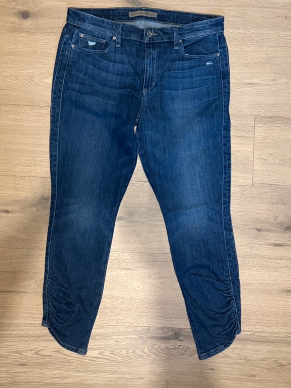 Joe's Jeans Dark Blue Cropped Ankle Jeans
